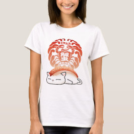 Kani Crab Sushi Cat T-Shirt