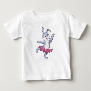 Kaninchen als Ballerina im Ballett Baby T-shirt