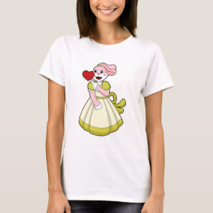 Kaninchen als Braut mit Hochzeitskleid.PNG T-Shirt