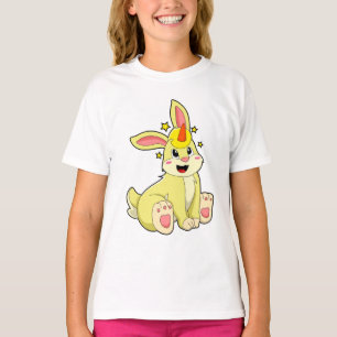 Kaninchen als Einhorn T-Shirt