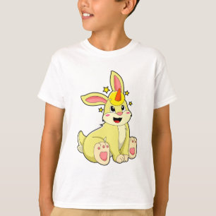 Kaninchen als Einhorn T-Shirt