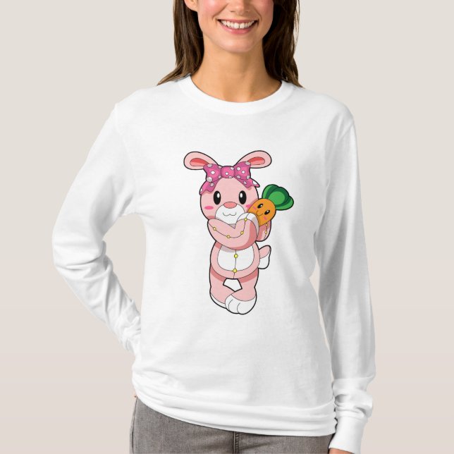 Kaninchen als Spielzeug T-Shirt (Vorderseite)