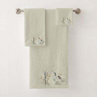 Kaninchen Badhandtuch Set