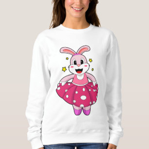 Kaninchen beim Balletttanz Sweatshirt