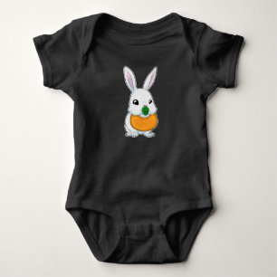 Kaninchen-Bib-Schnuller Baby Strampler
