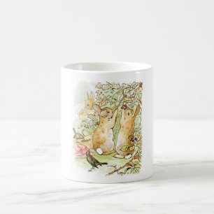 Kaninchen: BlackBerry Picking (Beatrix Potter) Kaffeetasse