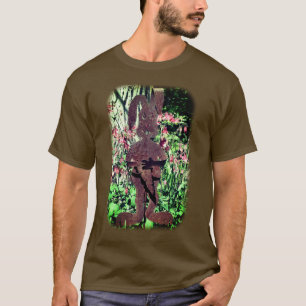 Kaninchen Blütennatur T-Shirt