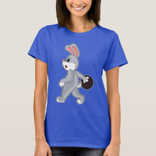 Kaninchen Bowling Bowling T-Shirt