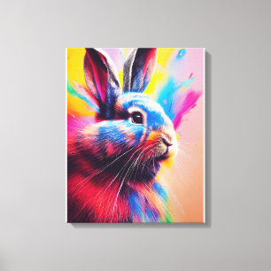 Kaninchen Bunny Animal Discovery Adventure Nature Leinwanddruck