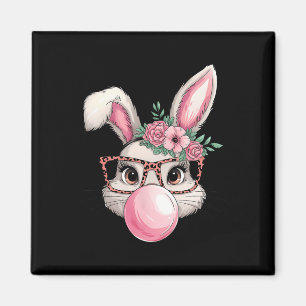 Kaninchen Bunny Blows Ostern Tag Niedlich Frauen Magnet