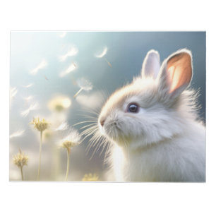 Kaninchen Bunny Wild Animal Tranquile Peace Notizblock