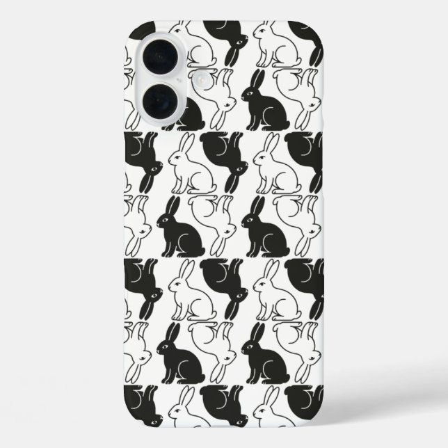 Kaninchen Case-Mate iPhone Hülle (Rückseite)