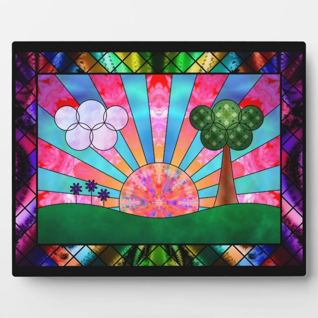 Kaninchen der Sonnendecke des Fotos Fotoplatte (Vorderseite)