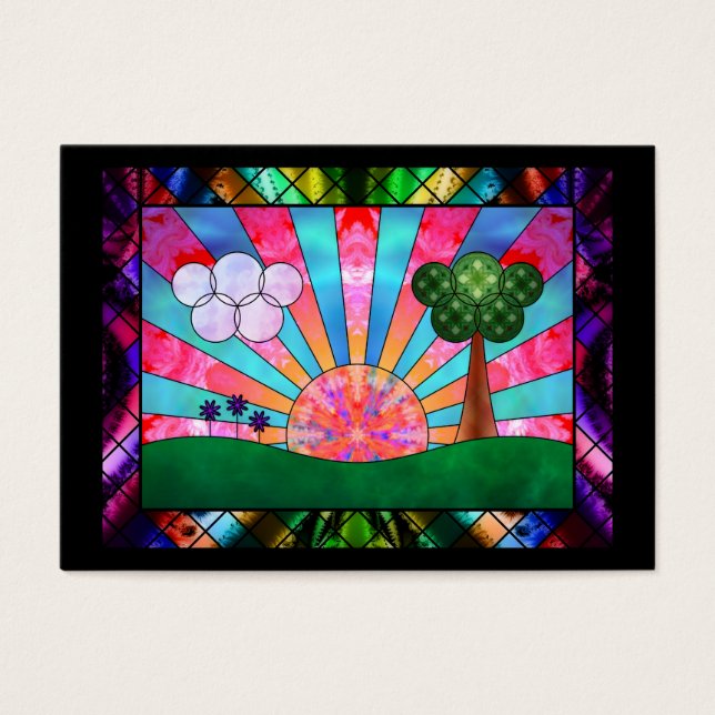 Kaninchen der Sun-Lesezeichen (Vorderseite)