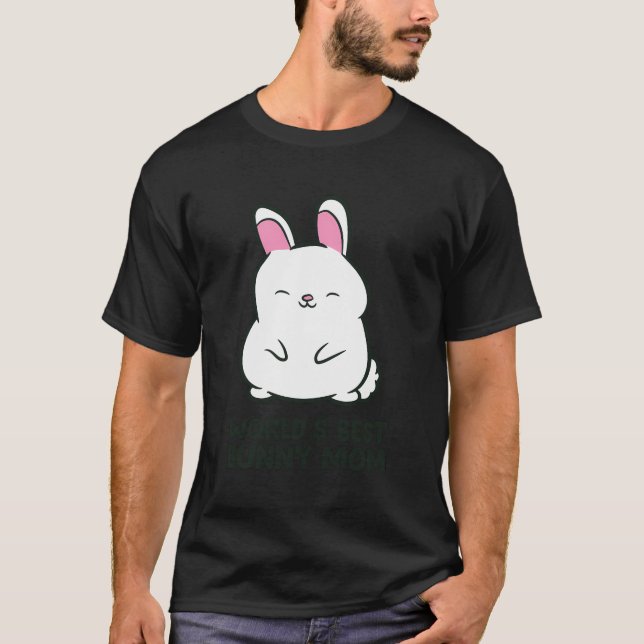 Kaninchen - Die beste sonnige Mama der Welt - Sonn T-Shirt (Vorderseite)