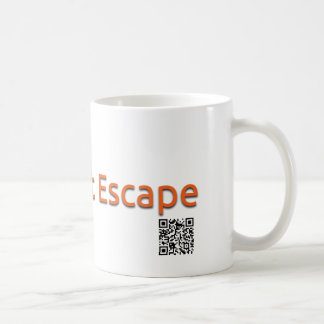 Kaninchen-Entweichen-Tasse (weiß) Kaffeetasse