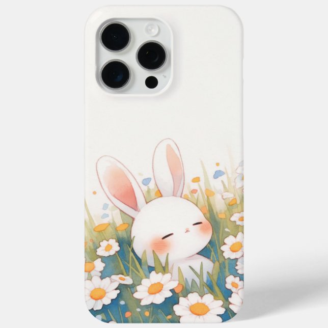 Kaninchen Friedlicher Schlummer Case-Mate iPhone Hülle (Rückseite)