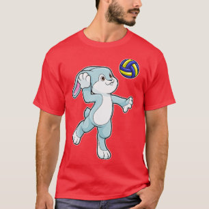 Kaninchen für Sport mit Volleyball 1 T-Shirt