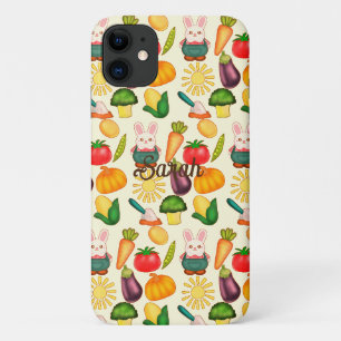 Kaninchen Gemüsesorten Bauer Case-Mate iPhone Hülle