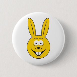 Kaninchen Gesicht Button