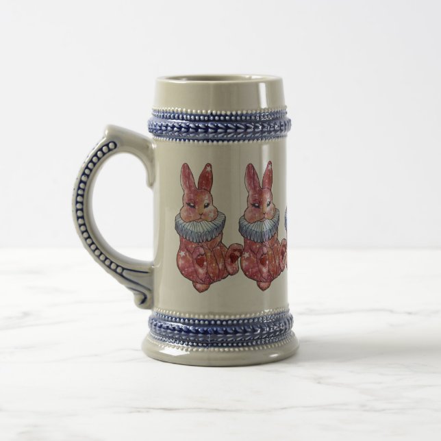 Kaninchen Hase namens Ladybug Tasse (Links)