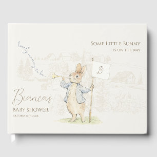 Kaninchen Hasen Beatrix Baby Shower Gästebuch