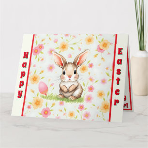 Kaninchen Holiday Oster Moderne Sammlung Karte
