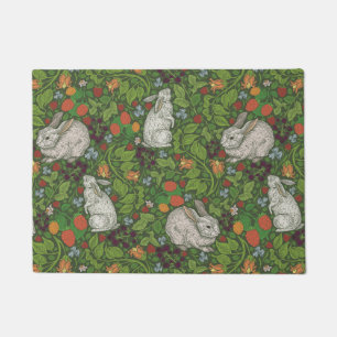 Kaninchen im Briar Patch Doormat Fußmatte