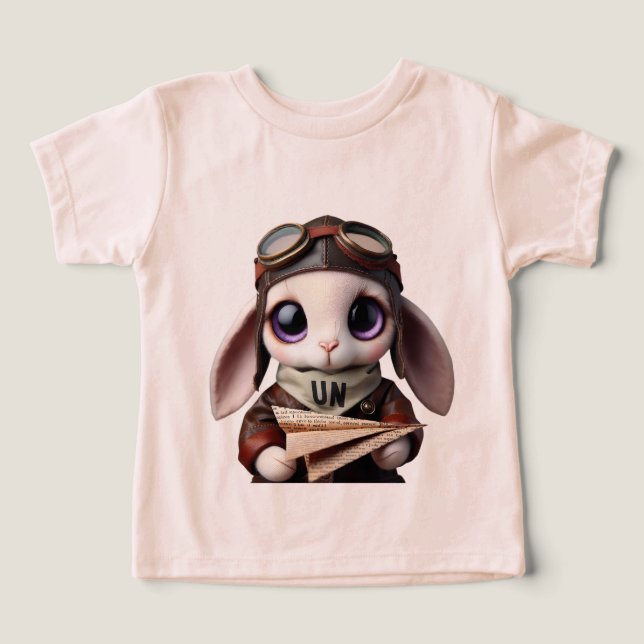 Kaninchen in einem Anzug (Design Vorderseite)