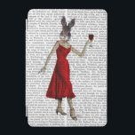 Kaninchen in rotem Kleid iPad Mini Hülle<br><div class="desc">Tiere & Natur</div>
