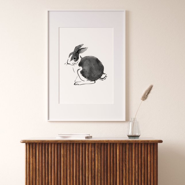 Kaninchen, Jahr des Kaninchens 2023 Poster (Von Creator hochgeladen)