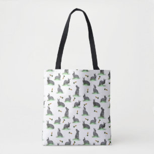Kaninchen-Karotten-Wahn-All-Over-Print-Tasche