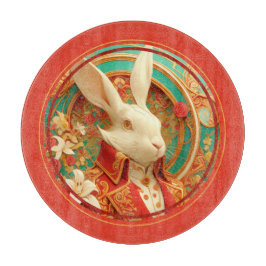 Kaninchen-Königliche Kleiderordnung, Ostern, Schneidebrett