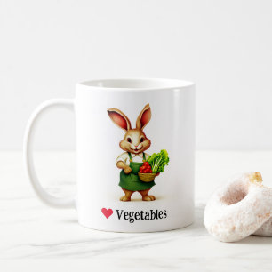 Kaninchen Lieben Gemüse Tasse