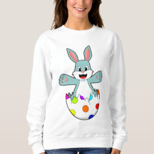 Kaninchen mit Ei Sweatshirt