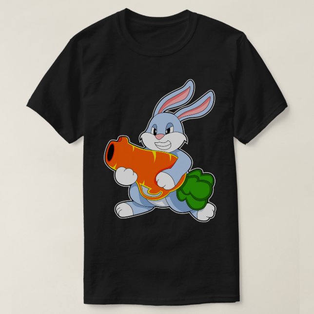 Kaninchen mit Fäule 8 T-Shirt (Design vorne)