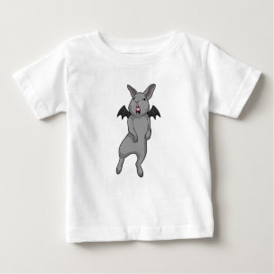 Kaninchen mit Heckflügel Baby T-shirt