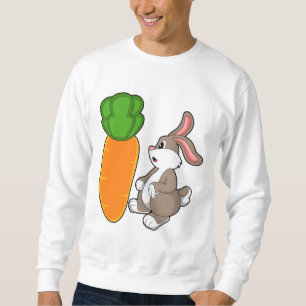 Kaninchen mit Karotte (2).PNG Sweatshirt