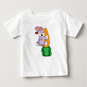 Kaninchen mit Karrot Baby T-shirt