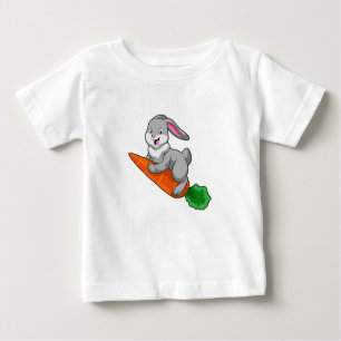Kaninchen mit Karrot Baby T-shirt