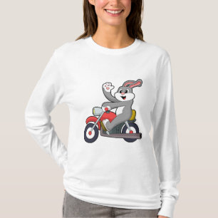 Kaninchen mit Motorrad.PNG T-Shirt