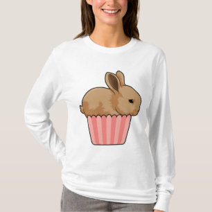 Kaninchen mit Muffin T-Shirt
