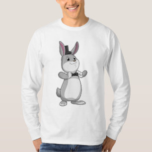Kaninchen mit Top Hut & Bow-Krawatte