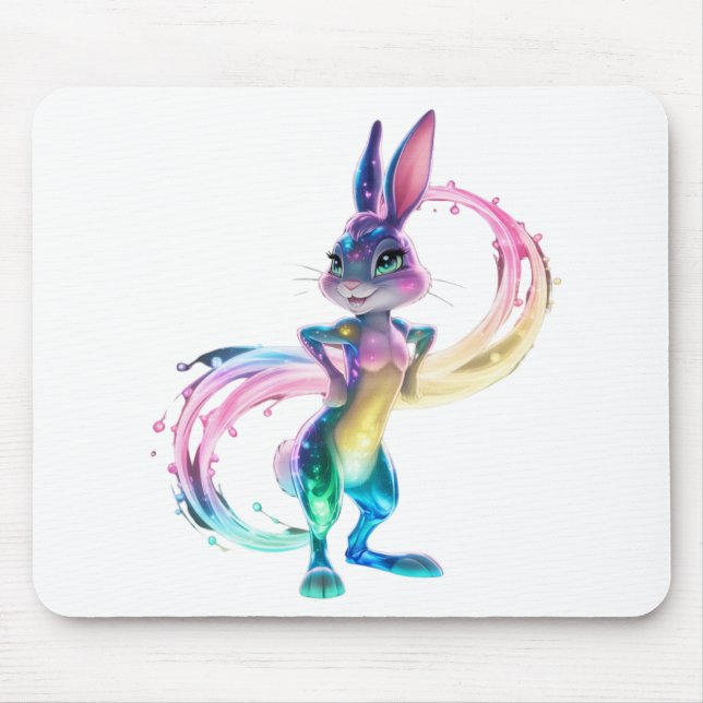 Kaninchen Mousepad (Vorne)