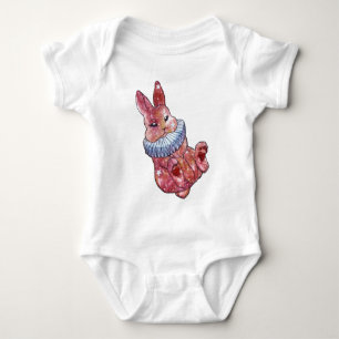 Kaninchen namens Ladybug Baby Strampler