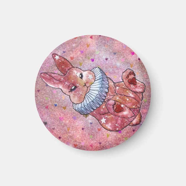 Kaninchen namens Ladybug Magnet (Vorne)