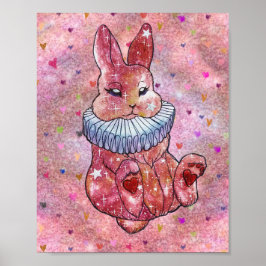 Kaninchen namens Ladybug Poster
