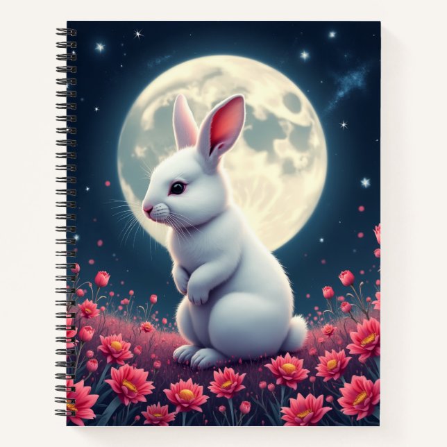 Kaninchen Notizbuch (Vorderseite)