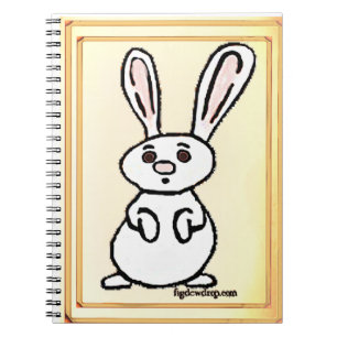 Kaninchen Notizbuch Notizblock