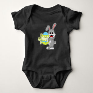 Kaninchen Ostereier Baby Strampler